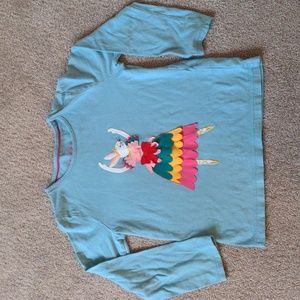 Mini Boden Ballerina Appliqué T-shirt